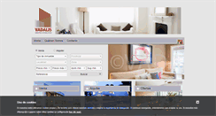 Desktop Screenshot of inmobiliariavadalis.com